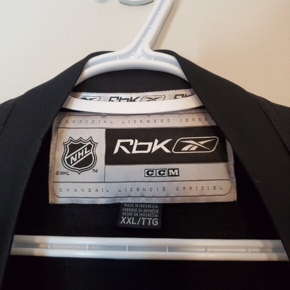 Pittsburgh Penguins Sidney Crosby Reebok Jersey Black Size XXL - Picture 5 of 8